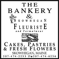 The Bankery and Skowhegan Fleuriste and formalwear logo